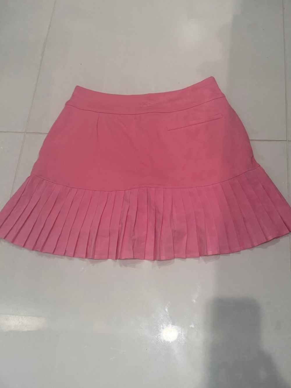 Under Armour Pink Pleated Mini Skirt